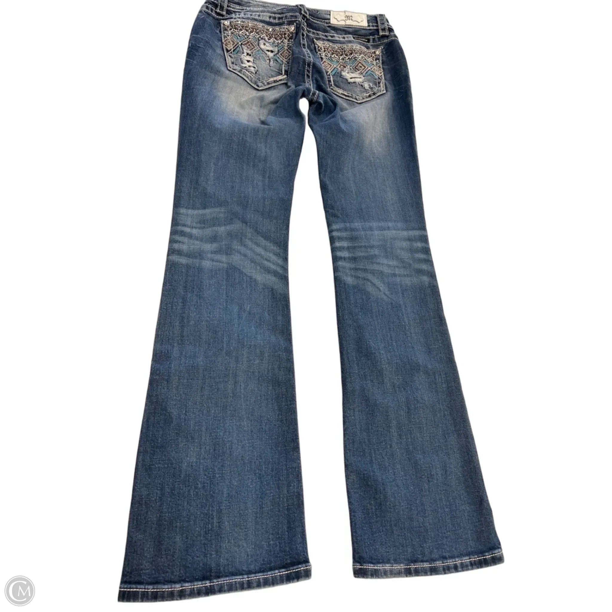 Jeans Boot Cut By Miss Me In Blue, Size: 10