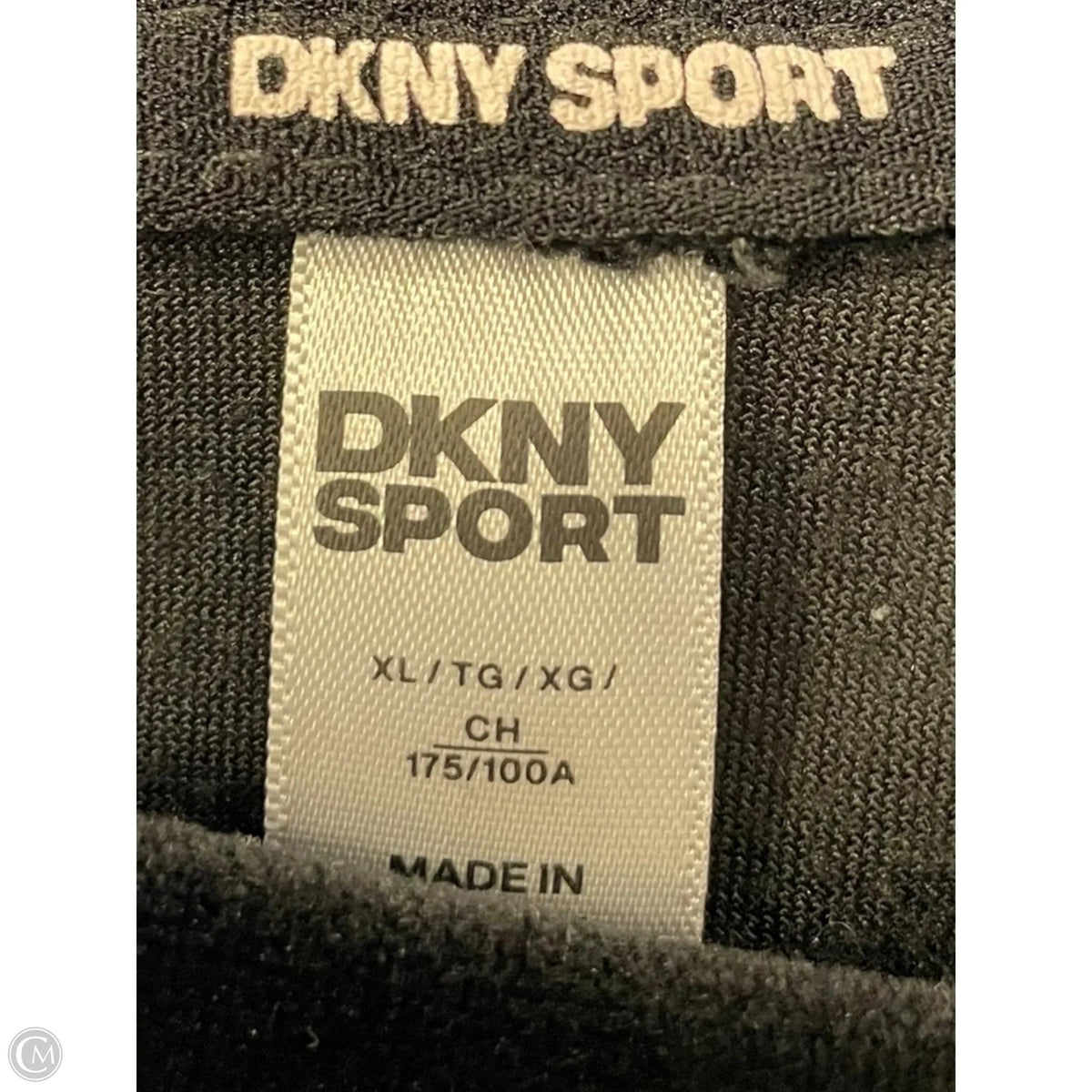 Sweatshirt Crewneck By Dkny In Black, Size: Xl