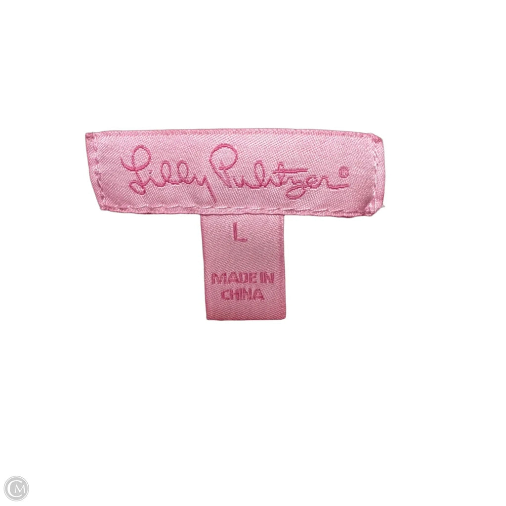 Jacket Designer By Lilly Pulitzer In Pink, Size: L