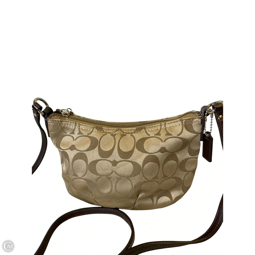 Crossbody Designer By Coach, Size: Small