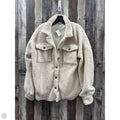 Jacket Fleece By Pink Lily In Tan, Size: Xl