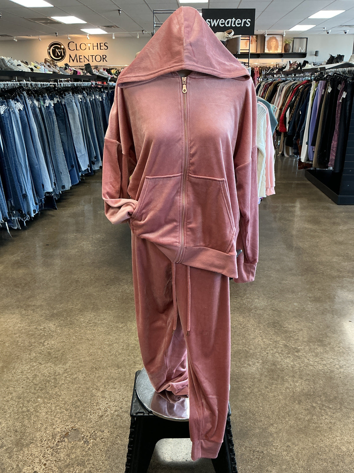 Lounge Set Pants By Felina In Pink, Size:L