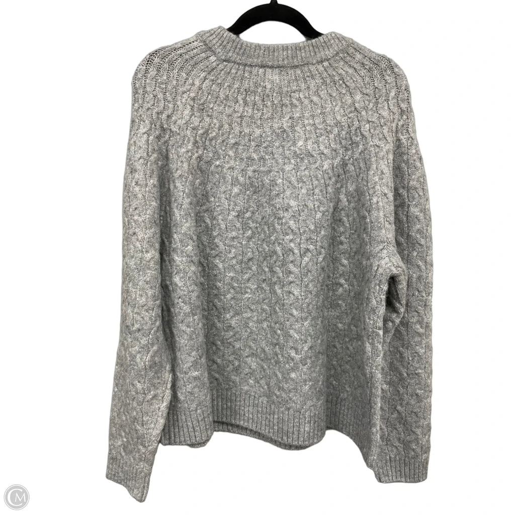 Sweater By A New Day In Green & Silver, Size: 1x
