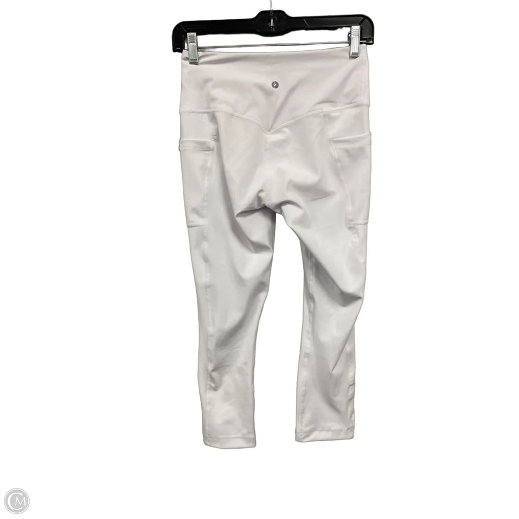 Athletic Leggings By 90 Degrees By Reflex In White, Size: S