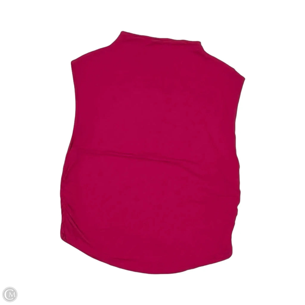 Top Sleeveless By A New Day In Pink, Size: L