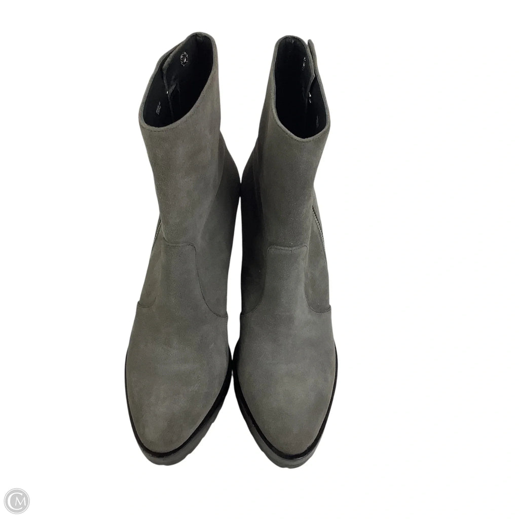 Boots Designer By All Saints In Grey, Size: 9.5 (40)