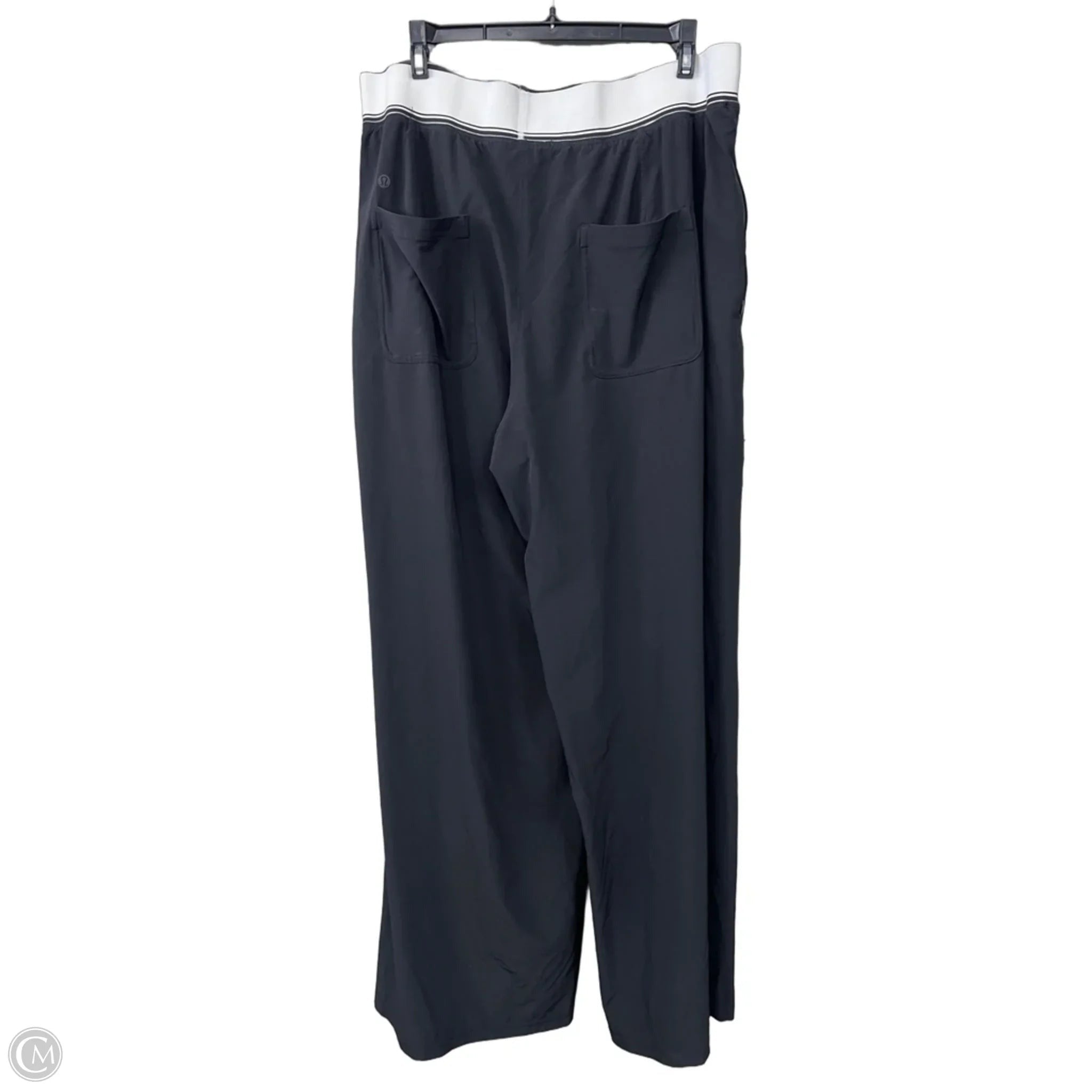 Athletic Pants By Lululemon In Black, Size: Xl