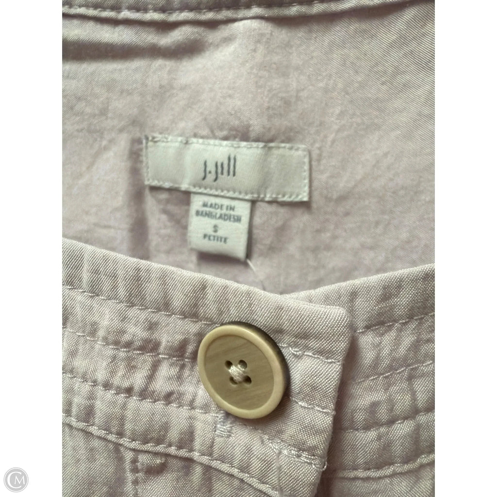 Top Short Sleeve By J. Jill In Purple, Size: S