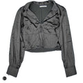 Blouse Ls By Abercrombie And Fitch In Black, Size: M