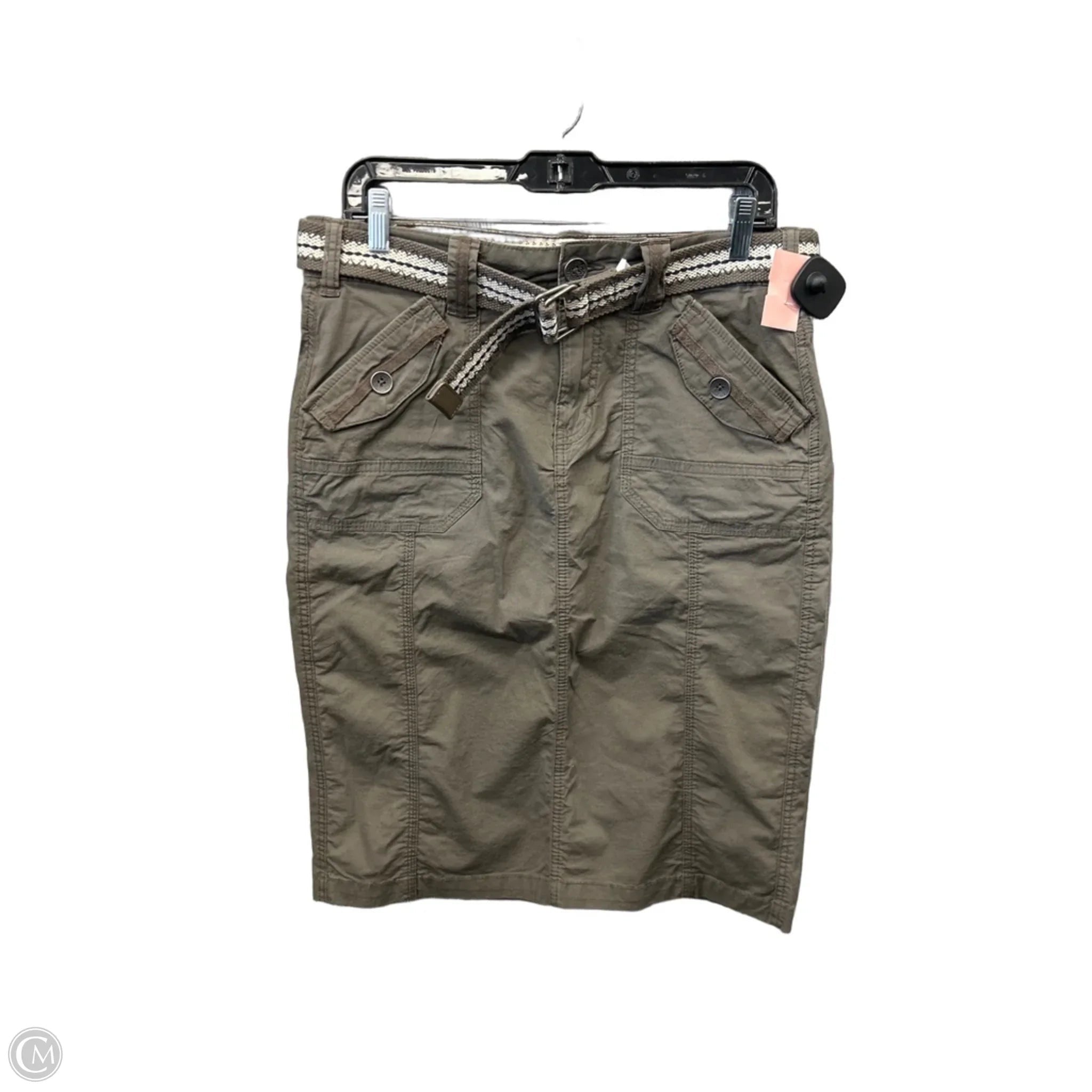 Skirt Maxi By Clothes Mentor In Grey, Size: 8