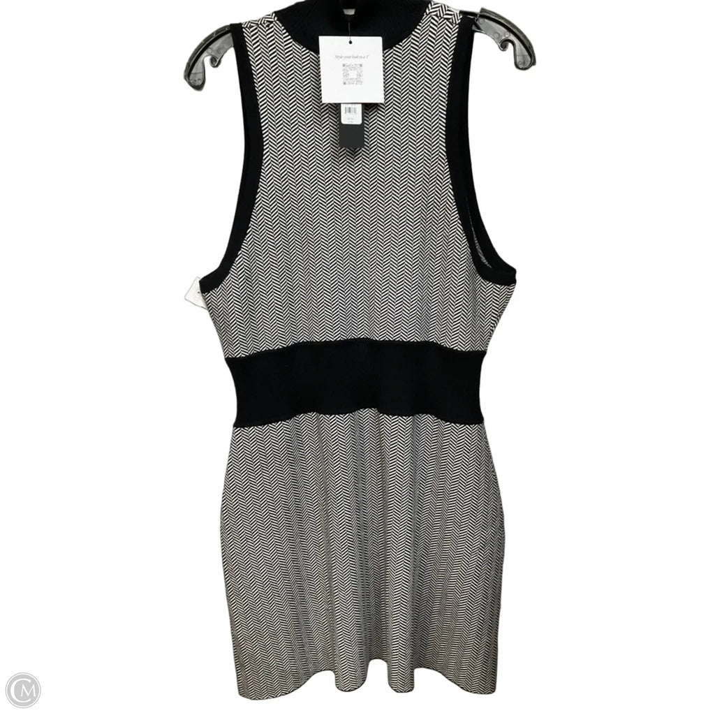 Dress Casual Short By Cma In Black & White, Size: Xl