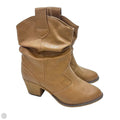 Boots Ankle Heels By Clothes Mentor In Tan, Size: 9