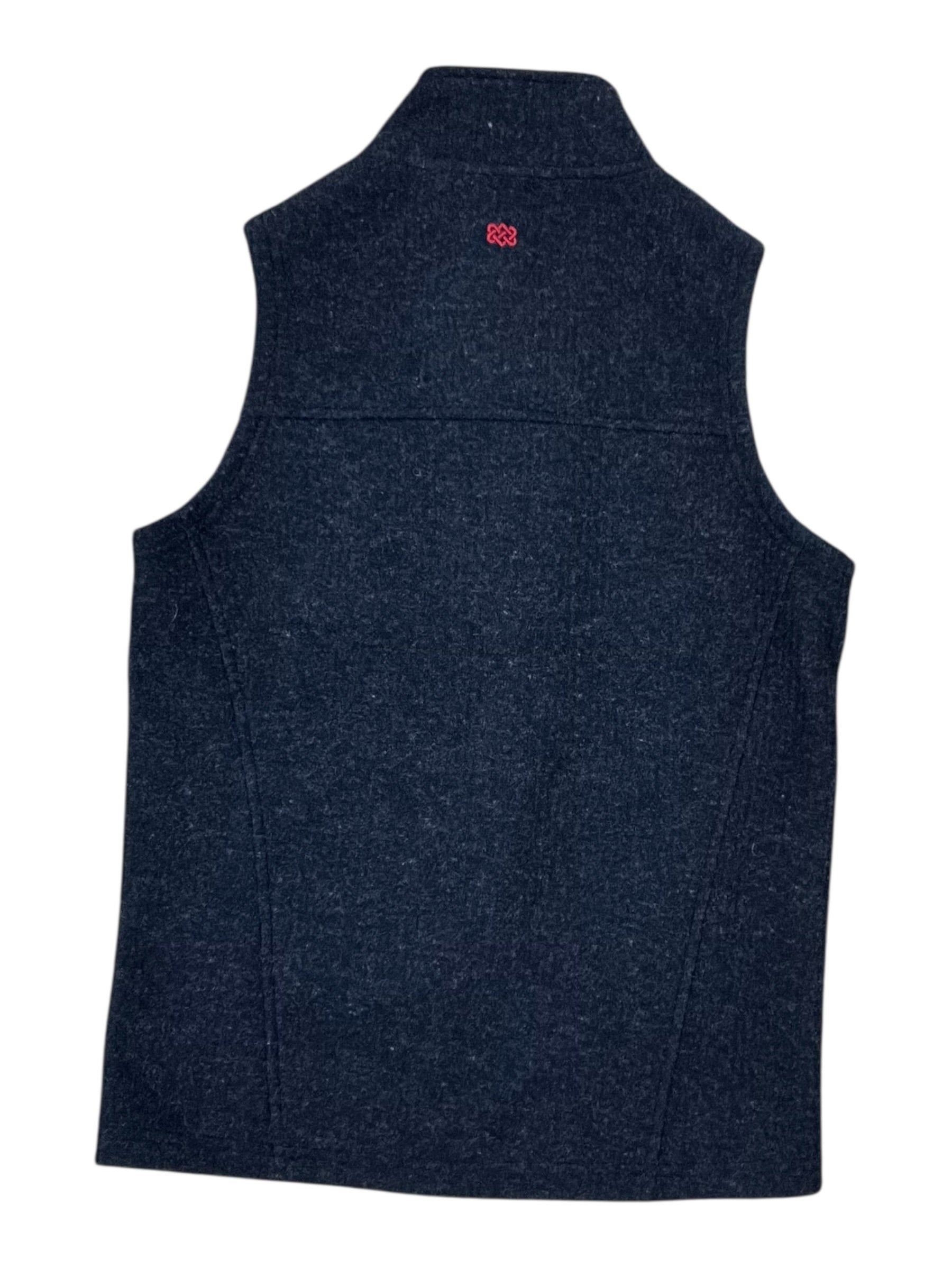 Vest Faux Fur & Sherpa By Clothes Mentor In Black, Size:S