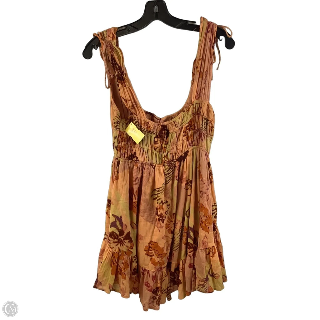 Dress Casual Short By Free People In Orange, Size: S