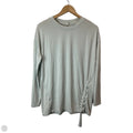 Athletic Top Long Sleeve Crewneck By Lululemon In Blue, Size: 8