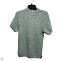 Sweater Short Sleeve By Scoop In Green, Size: S