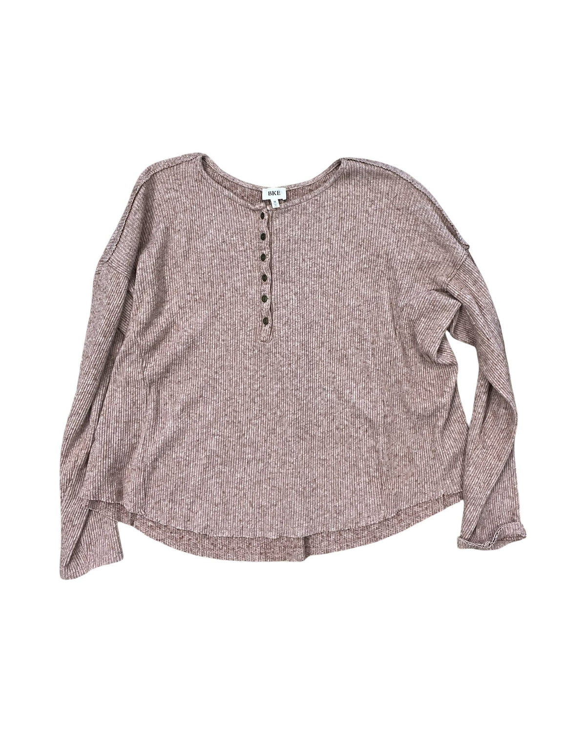 Top Ls By Bke In Brown, Size:M