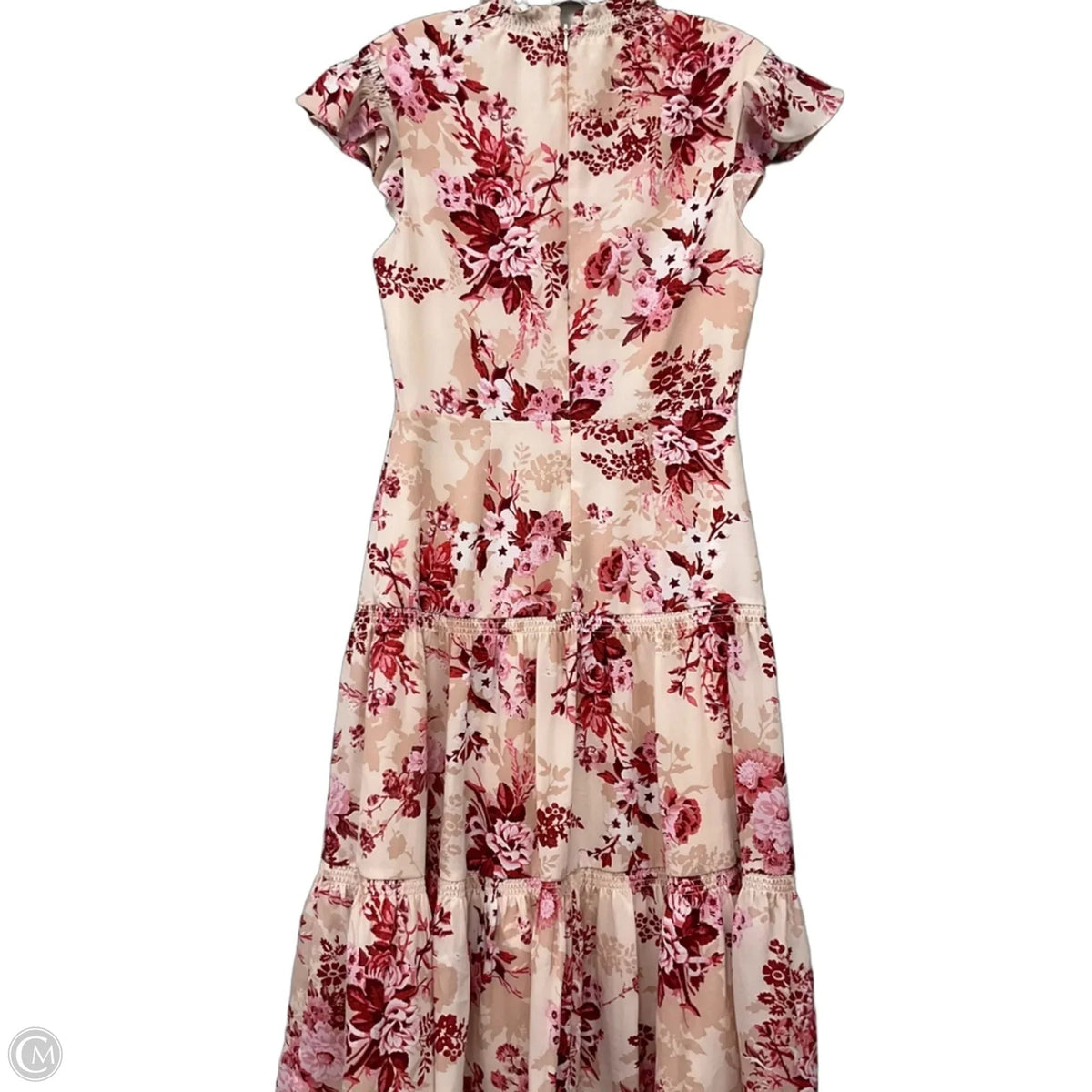 Dress Casual Midi By Alex Marie In Floral Print, Size: 4