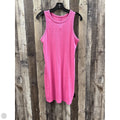 Dress Casual Midi By A New Day In Pink, Size: M