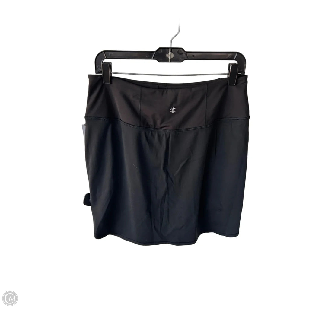 Athletic Skort By Athleta In Black, Size: M
