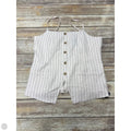 Tank Top By Scoop In White, Size: Xl