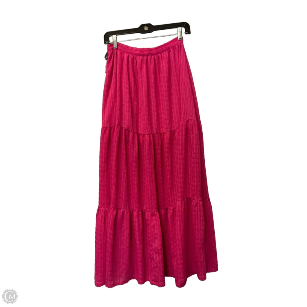 Skirt Maxi By Pink Lily In Pink, Size: Xs