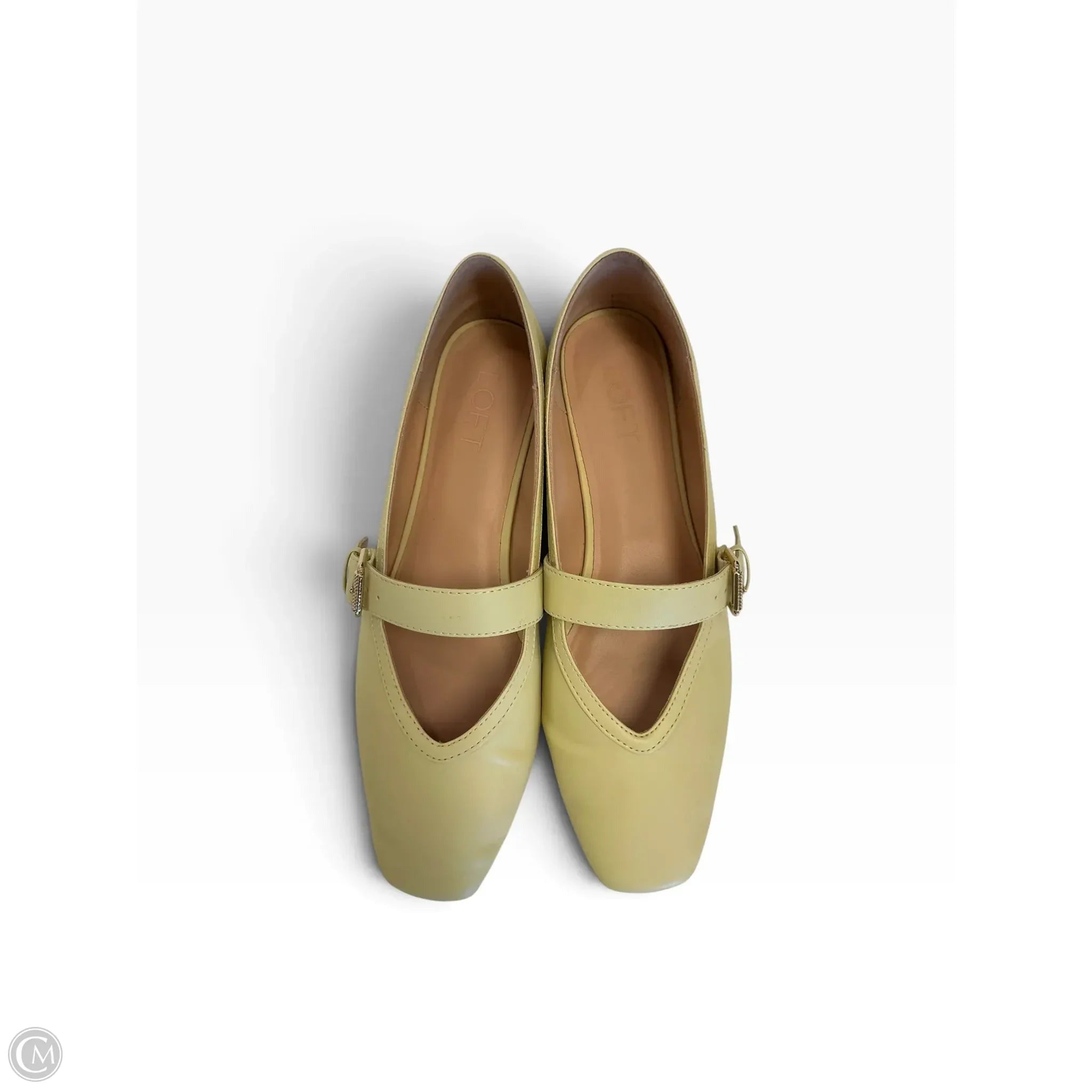 Shoes Flats By Loft In Cream, Size: 8.5