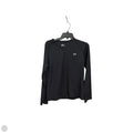 Athletic Top Long Sleeve Crewneck By Under Armour In Black, Size: L