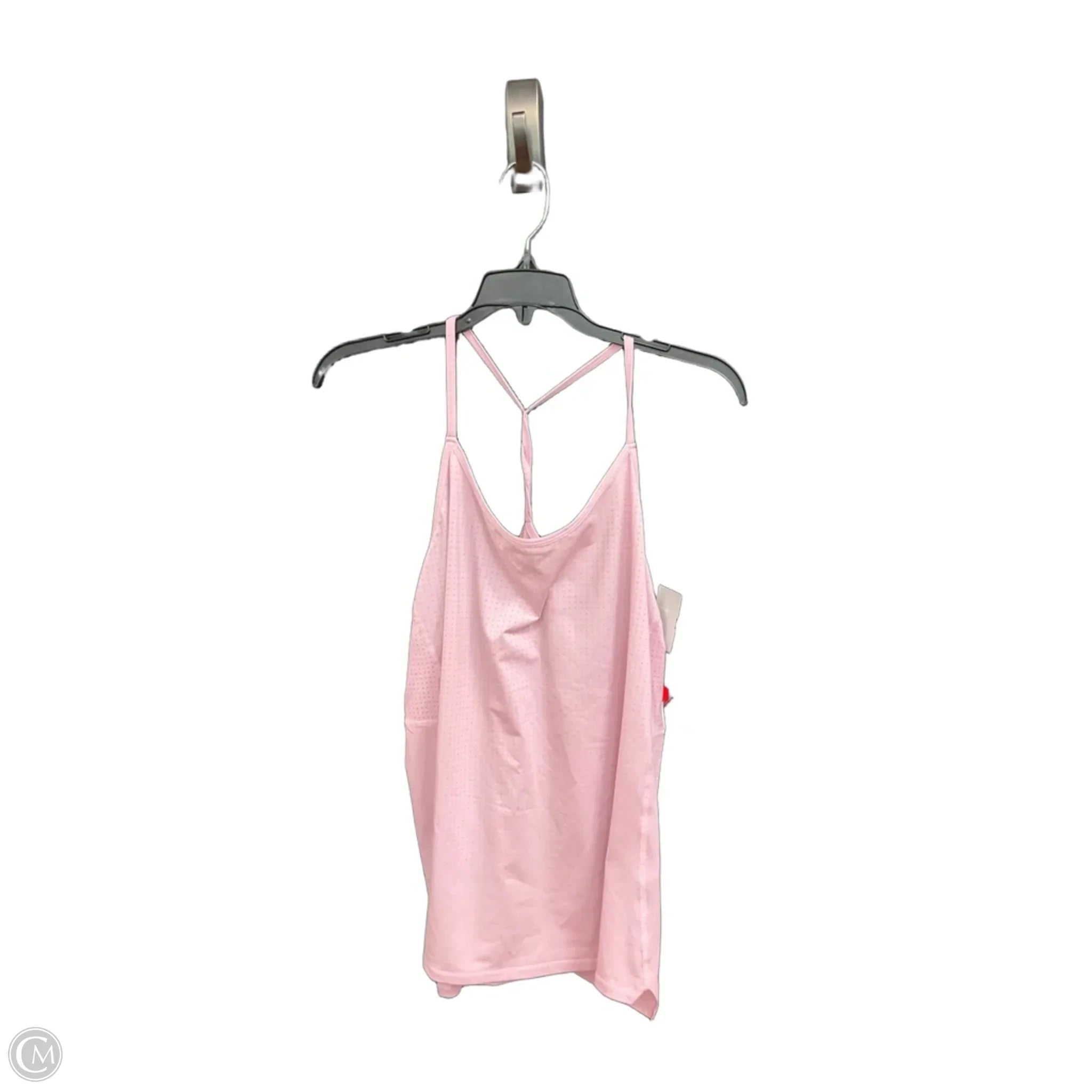 Athletic Tank Top By Clothes Mentor In Pink, Size: Xl