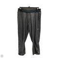 Athletic Leggings By Nike Apparel In Black & Grey, Size: L