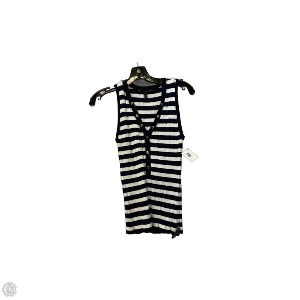 Top Sleeveless By White House Black Market In Striped Pattern, Size: M