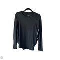 Athletic Top Long Sleeve Crewneck By Athleta In Grey, Size: Xs