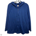 Sweatshirt Hoodie By J. Jill In Blue, Size: Xl