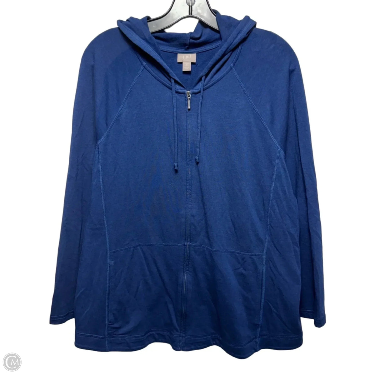 Sweatshirt Hoodie By J. Jill In Blue, Size: Xl