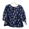 Top Ss By A New Day In Navy, Size:2X