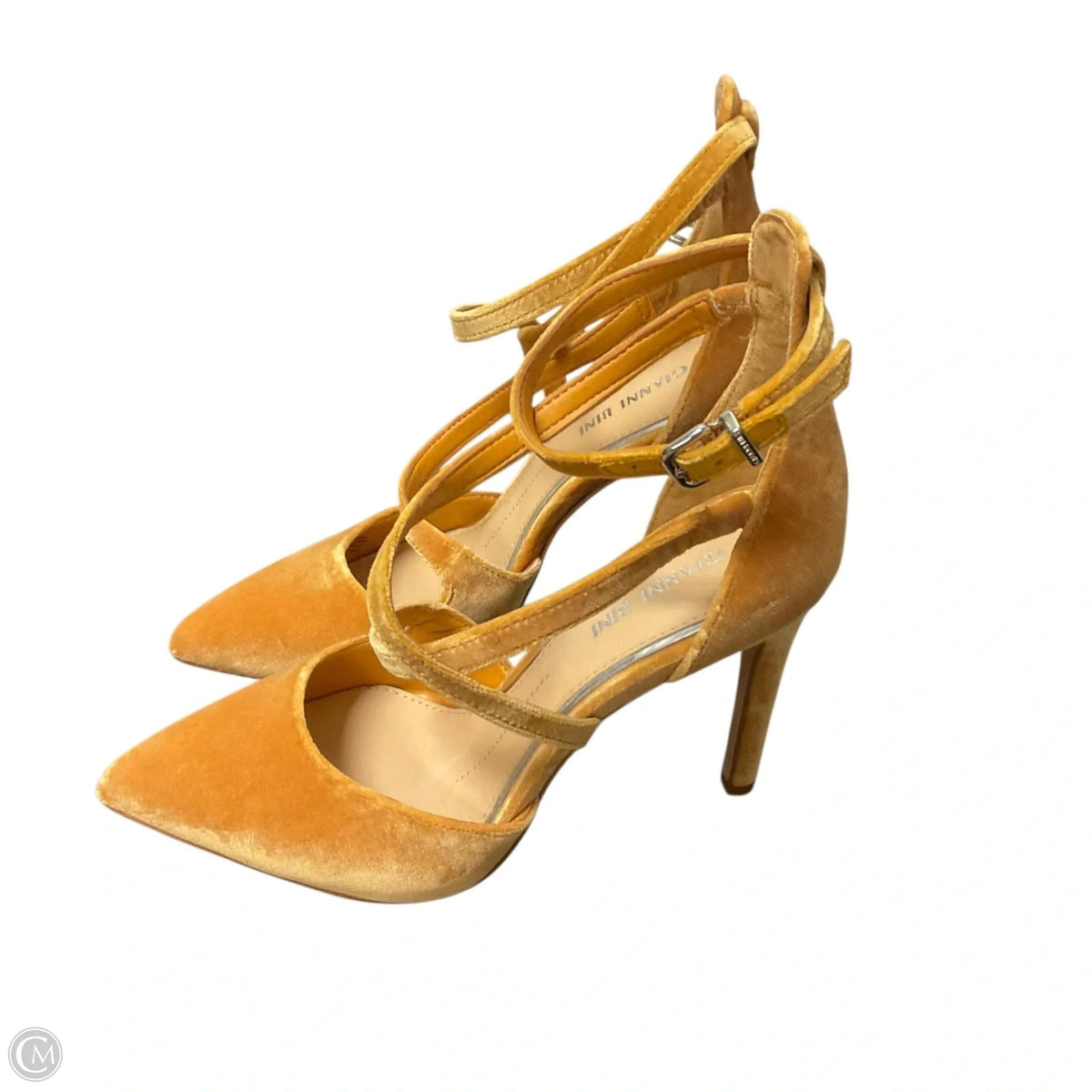 Shoes Heels Stiletto By Gianni Bini In Yellow, Size: 7