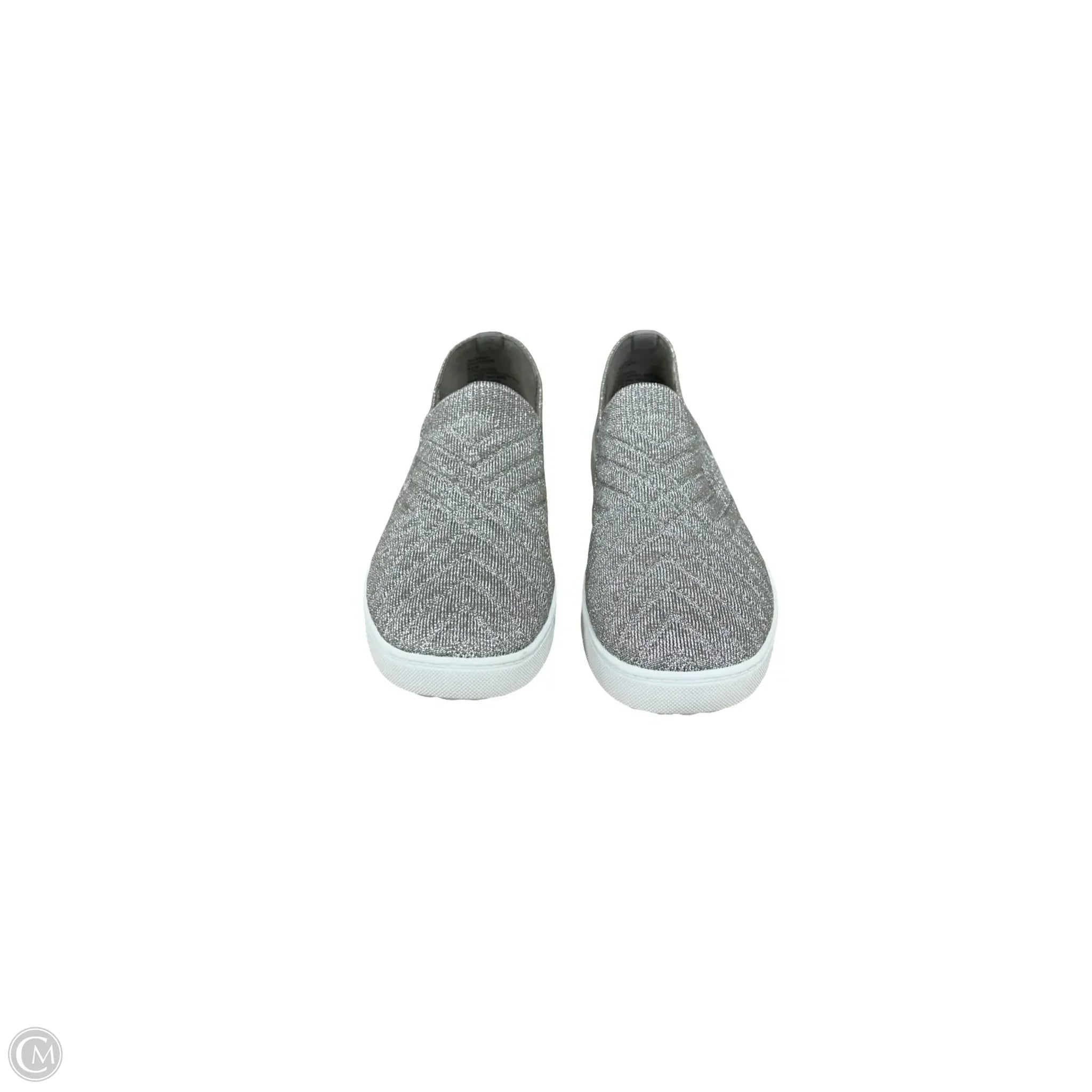 Shoes Flats By White Mountain In Silver, Size: 9.5