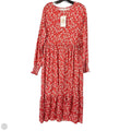 Dress Casual Maxi By Clothes Mentor In Red, Size: L