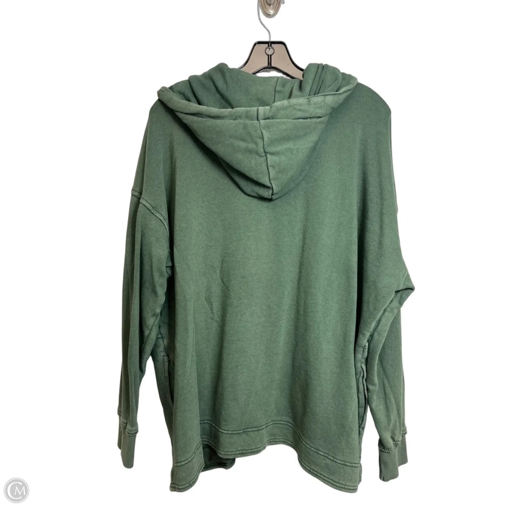 Sweatshirt Hoodie By Aerie In Green, Size: S
