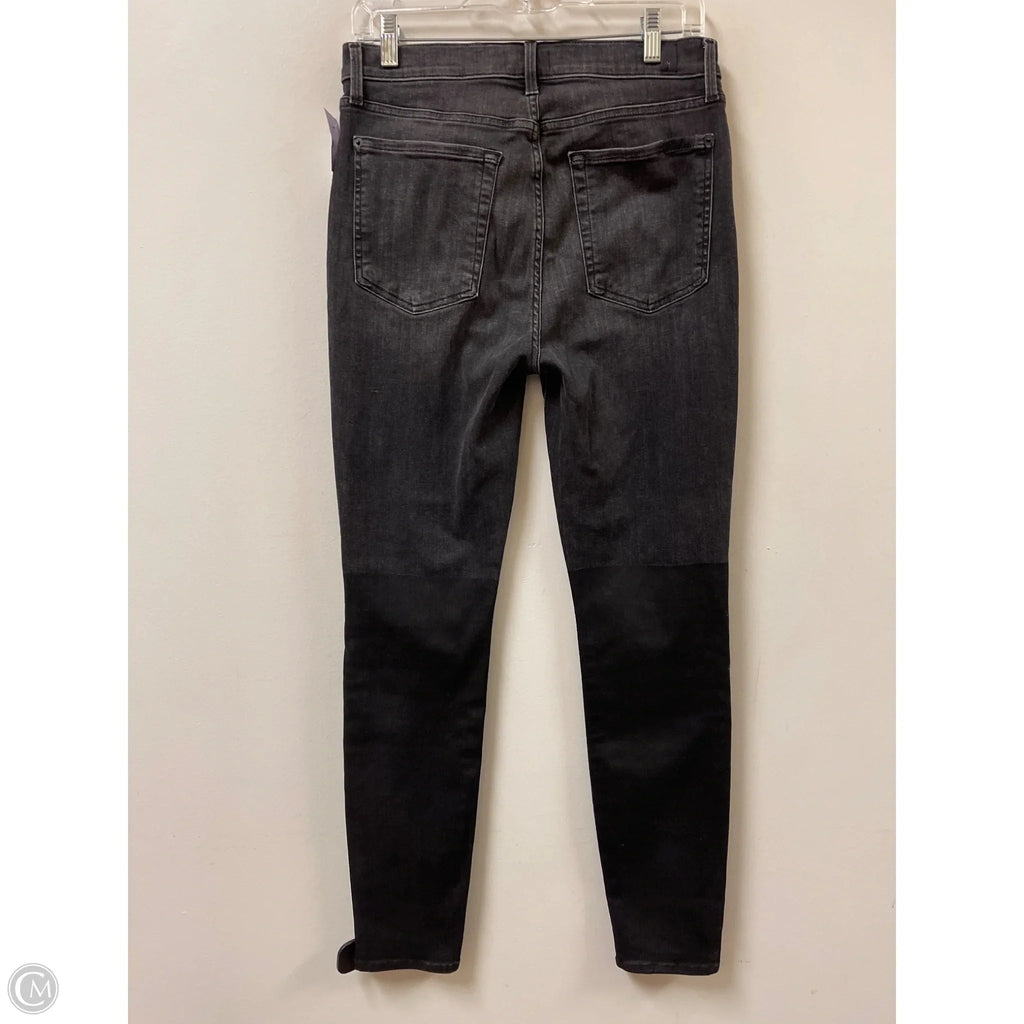 Jeans Skinny By 7 For All Mankind In Grey Denim, Size: 10
