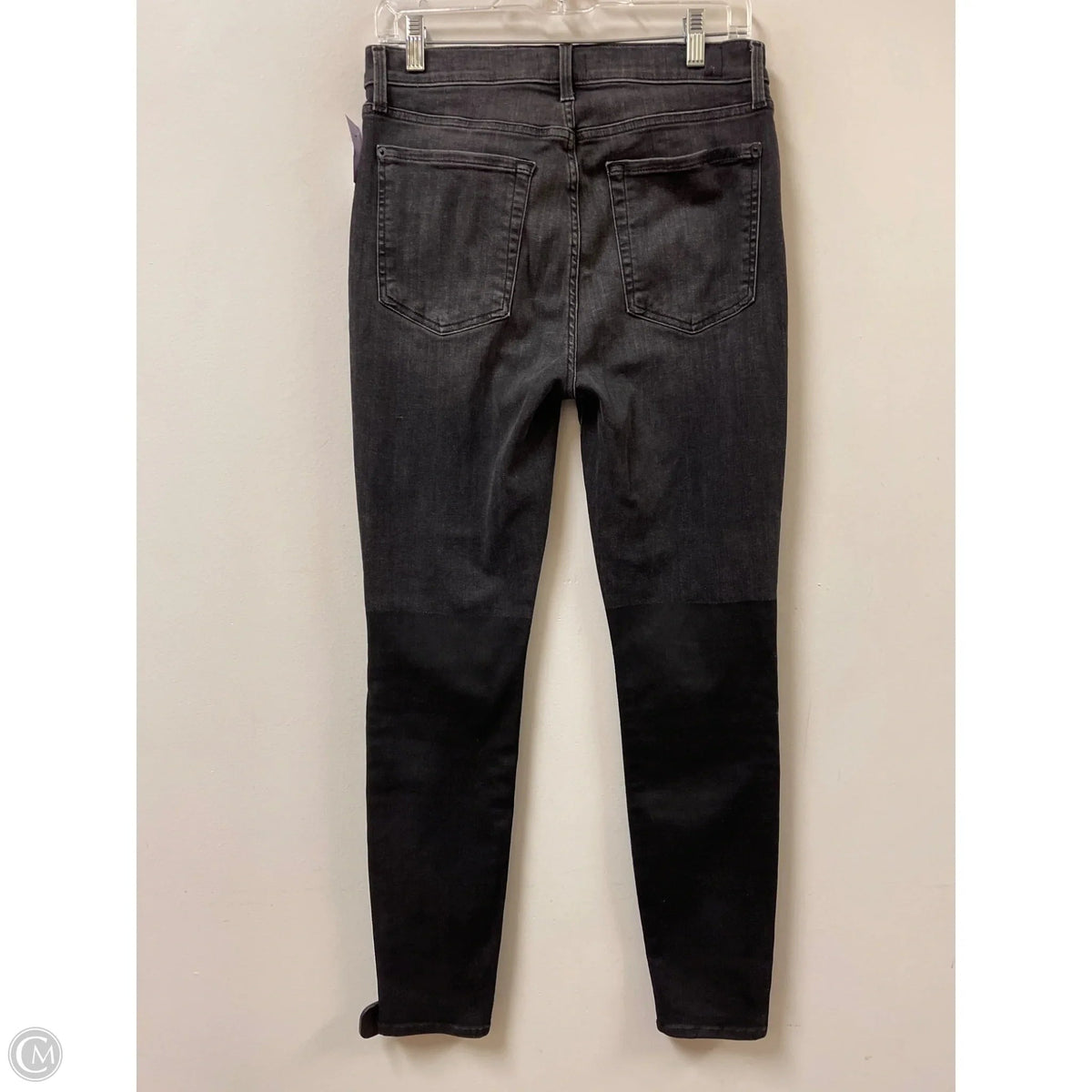 Jeans Skinny By 7 For All Mankind In Grey Denim, Size: 10
