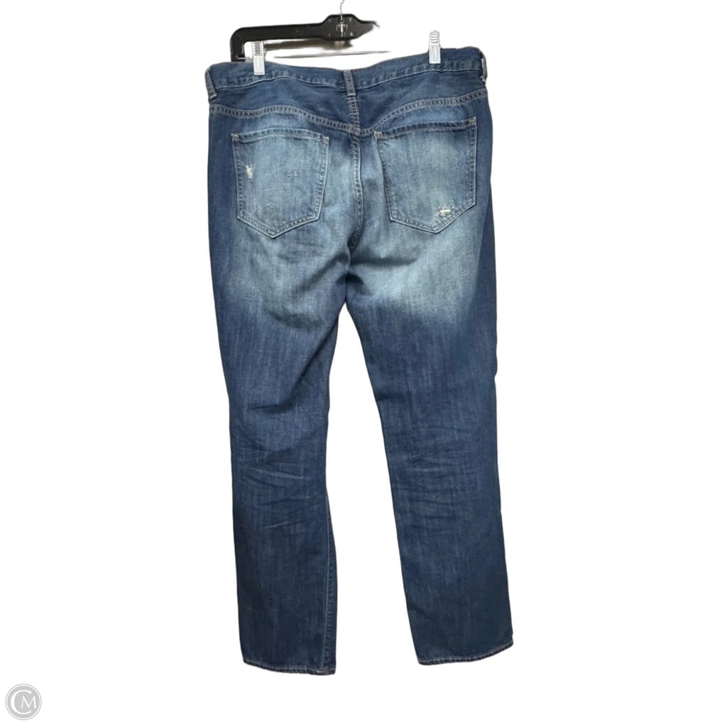 Jeans Straight By Old Navy In Blue Denim, Size: 8
