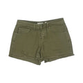 Shorts By A Loves A In Green Denim, Size:2
