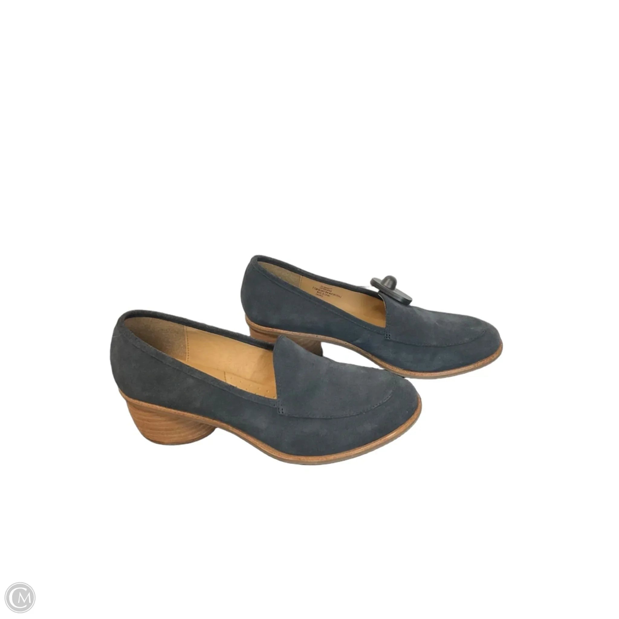 Shoes Flats By Sofft In Navy, Size: 10