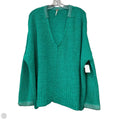 Sweater By Free People In Green, Size: S