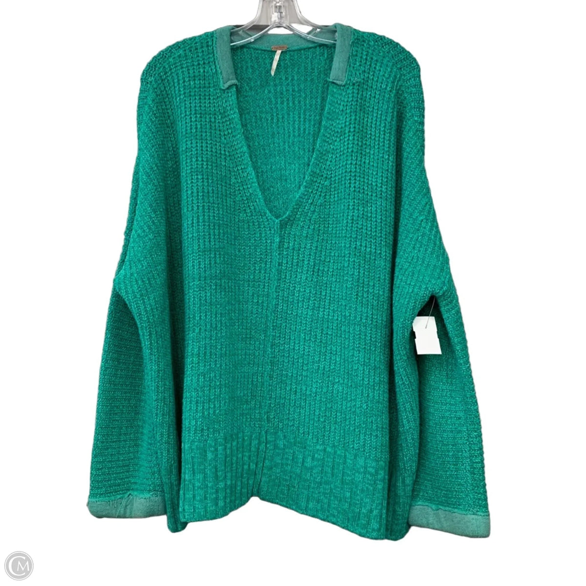 Sweater By Free People In Green, Size: S