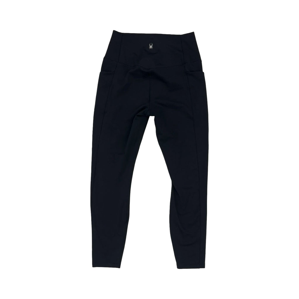 Athletic Leggings By Spyder In Black, Size:M