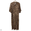 Dress Casual Maxi By H&m In Animal Print, Size: Xl