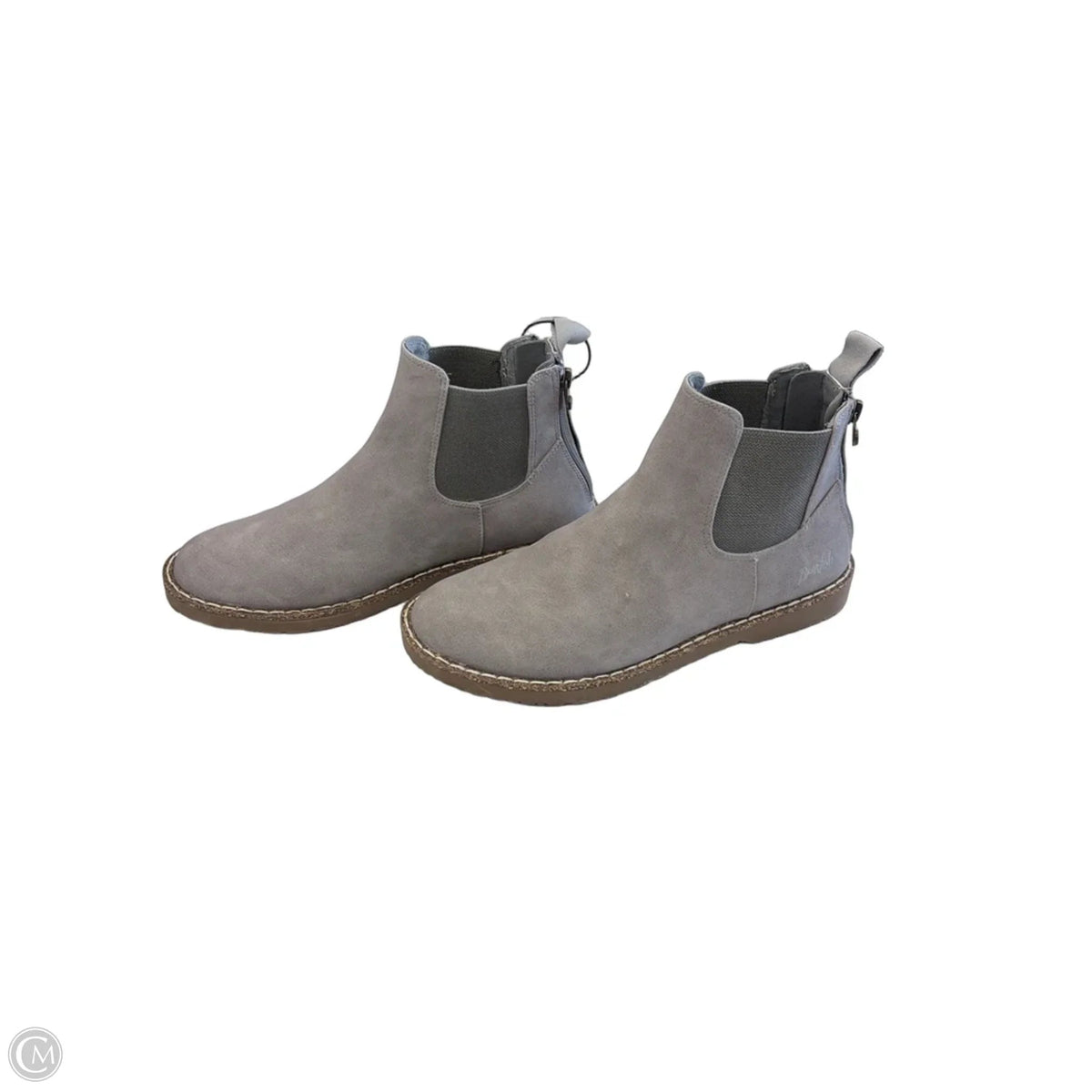 Boots Ankle Flats By Blowfish In Grey, Size: 10