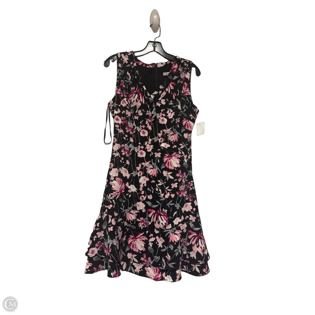Dress Casual Short By White House Black Market In Black & Pink, Size: Xs